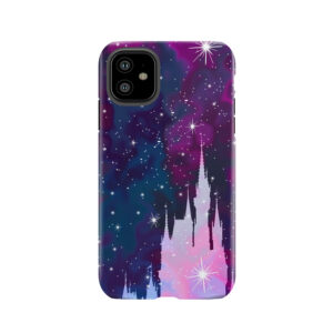 Magic Castle Silhouette Space Tough Phone Case