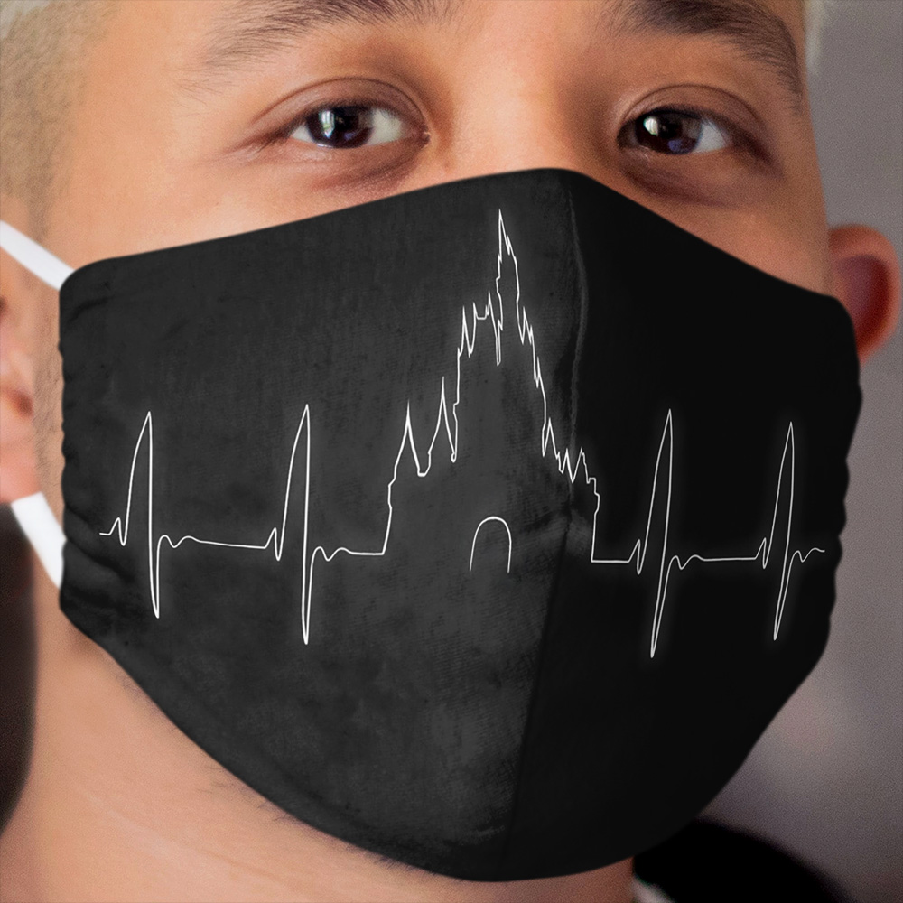 Magic Heartbeat Cloth Face Mask