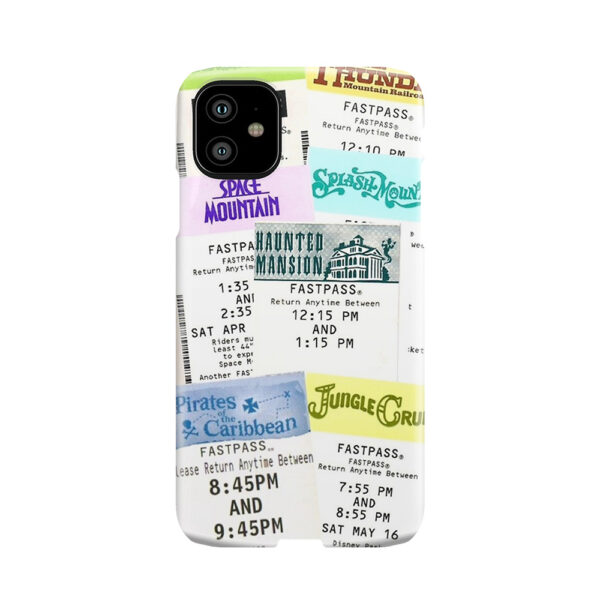 Magic Kingdom Fastpass Phone Case
