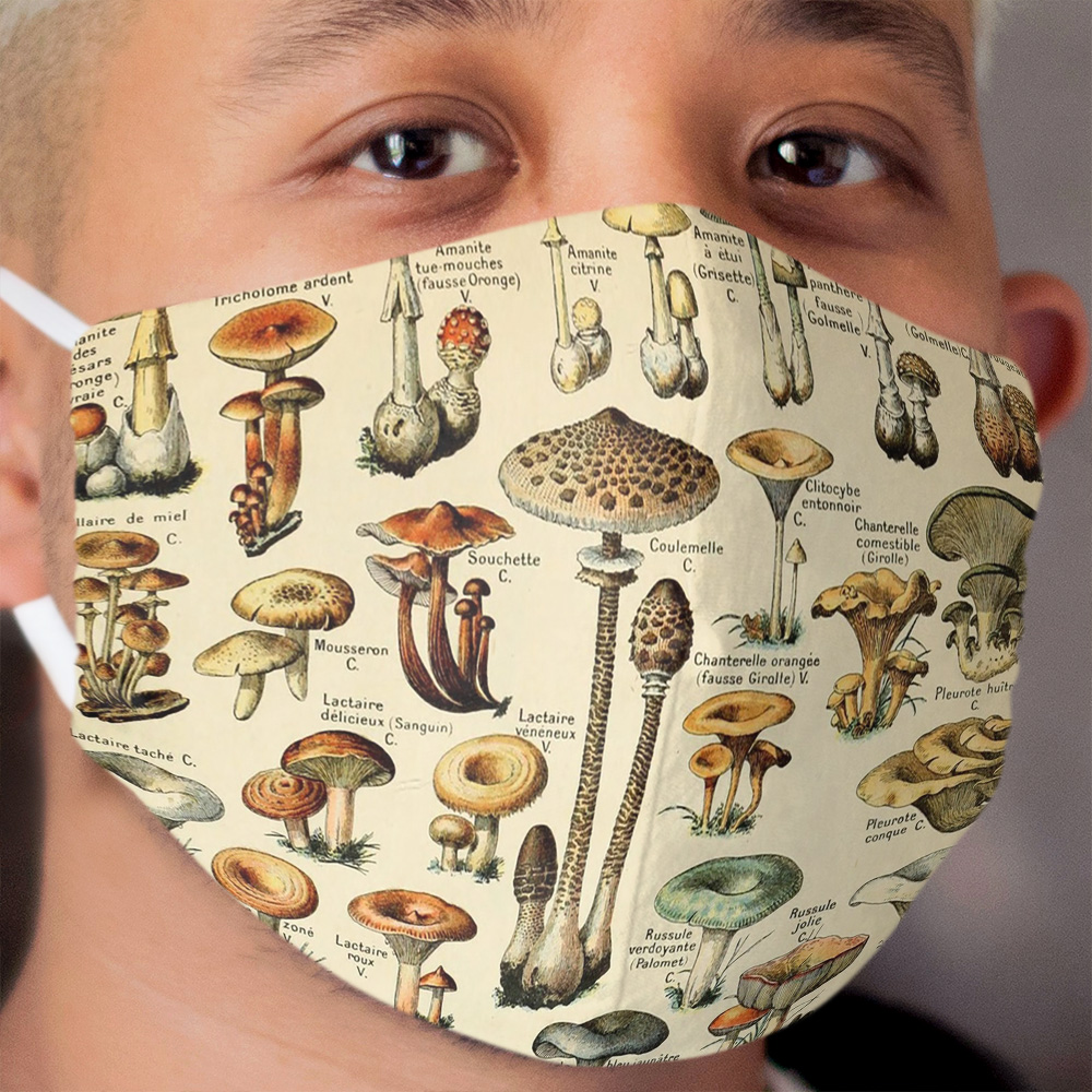 Magical Mushrooms Cloth Face Mask