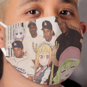 Maid Dragons and their crew Cloth Face Mask