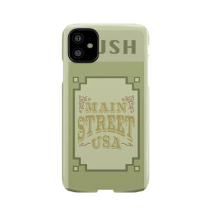 Main Street Trash Can Design Phone Case