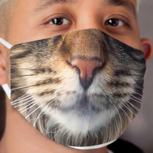 Maincoon Cat Face Protective Cloth Face Mask