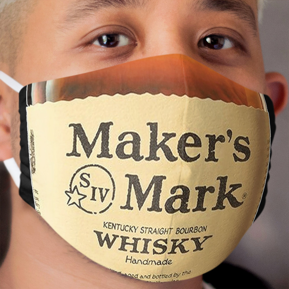 Maker's Mark Cloth Face Mask
