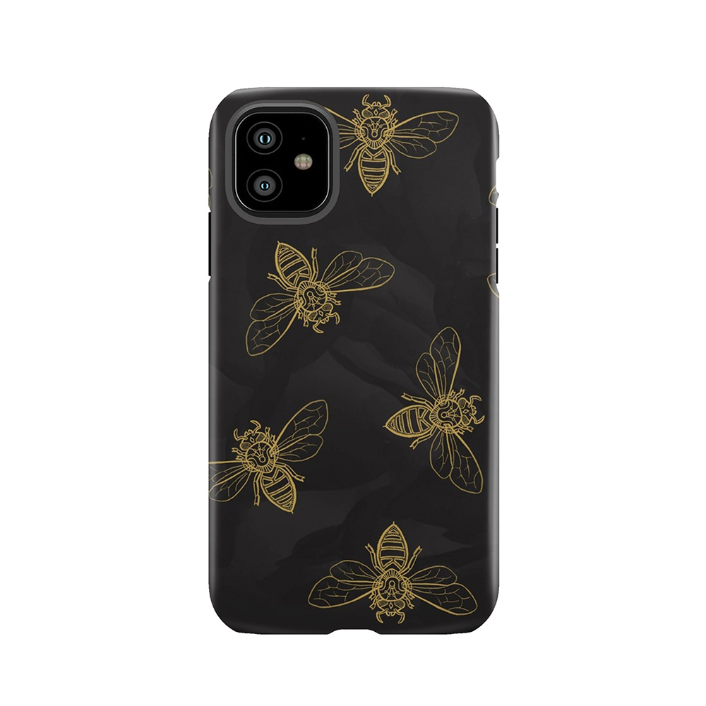 Mandala Bees Tough Phone Case