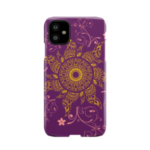 Mandala Gold Flower Phone Case