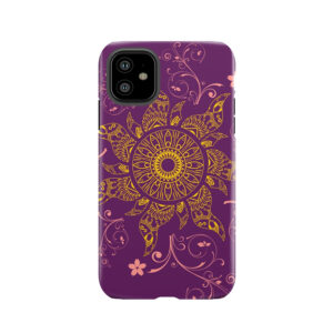 Mandala Gold Flower Tough Phone Case