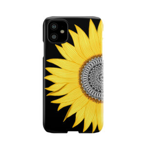 Mandala Sunflower Phone Case
