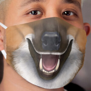 Maned Wolf Cloth Face Mask