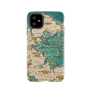 Map Of The Supercontinent Pangaea Tough Phone Case