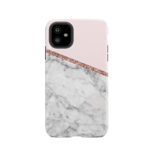 Marble & Glitter Tough Phone Case