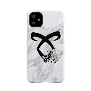 Marble Angelic Rune Phone Case