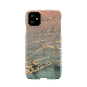Marble Gold Coral Mint Gradient Phone Cover Phone Case