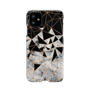 Marble Polygon Pattern Phone Case
