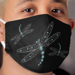 March's Dragonfly Cloth Face Mask