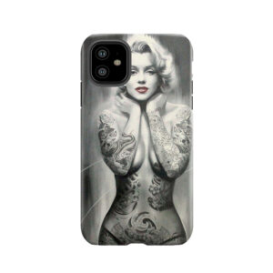 Marilyn Monroe: As The Tattooed Lady Print Tough Phone Case