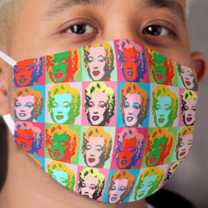 Marilyn Pop Art Cloth Face Mask