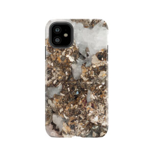 Marriage Of Pyrite And Quartz Tough Phone Case