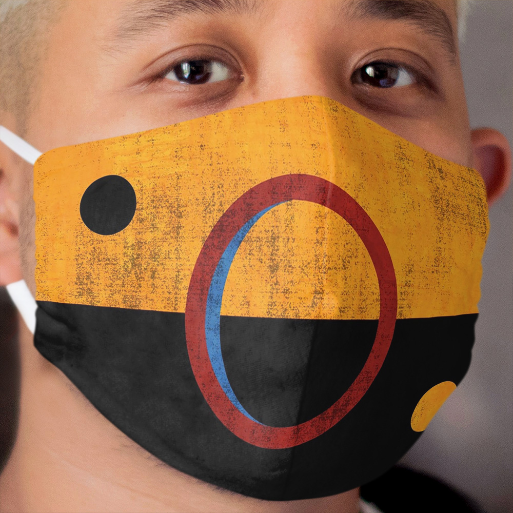 Mars flag, Martian Congressional Republic flag. Cloth Face Mask