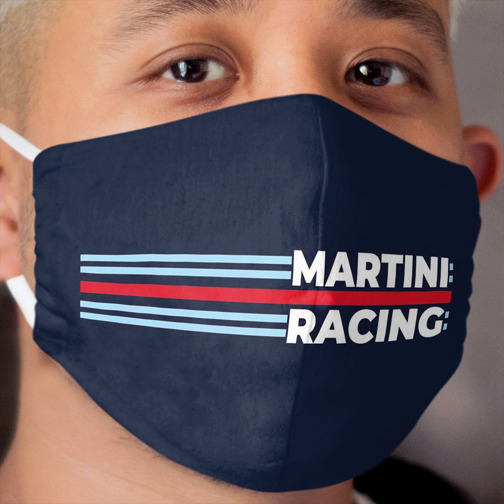 Martini Racing Cloth Face Mask