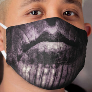 Marvellous Big grumpy Guy Digital Artist impression Cloth Face Mask