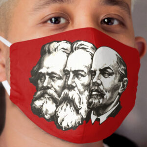 Marx, Engels and Lenin Cloth Face Mask