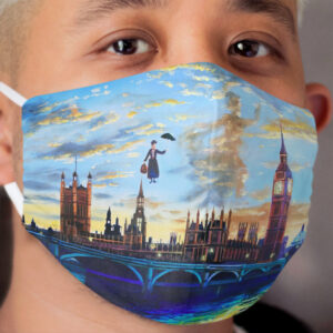 Mary Poppins returns to London Cloth Face Mask