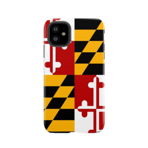 Maryland Flag Phone (V) Tough Phone Case