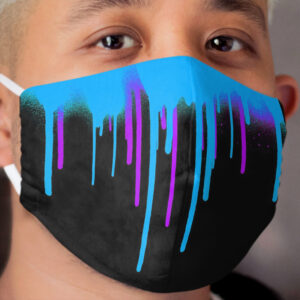 mascara graffiti Cloth Face Mask