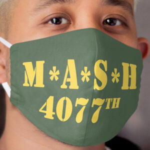 MASH 4077th ,, Hoodie, Cloth Face Mask 2