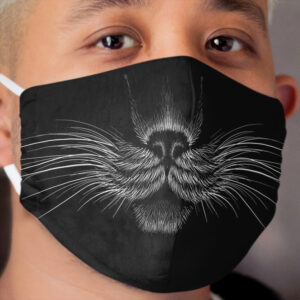 MASK Black Cat Panther Funny Cloth Face Mask Animal Cloth Face Mask