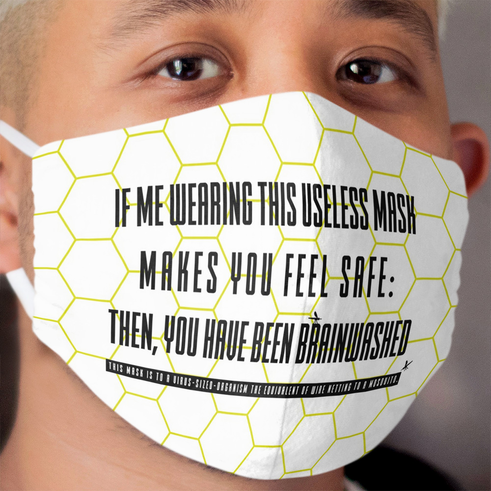 MASK | INFO-PROTEST CORONA Cloth Face Mask