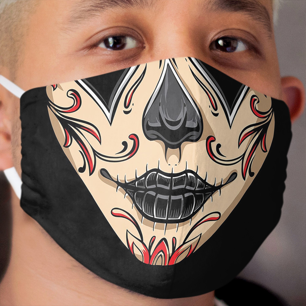 MASK La Catrina face mask cloth mask women Cloth Face Mask 2