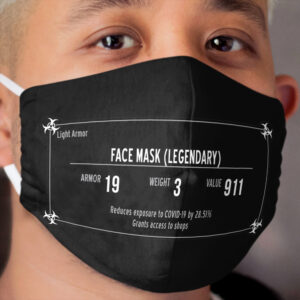Mask (Legendary) Item Cloth Face Mask