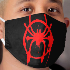 mask of Amazing Spider Hero with Logo Web Miles (superhero) Comics funny (covid19 coronavirus quarantine trendy mask) Cloth Face Mask