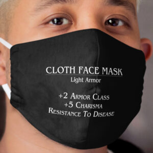 Mask Stats Cloth Face Mask