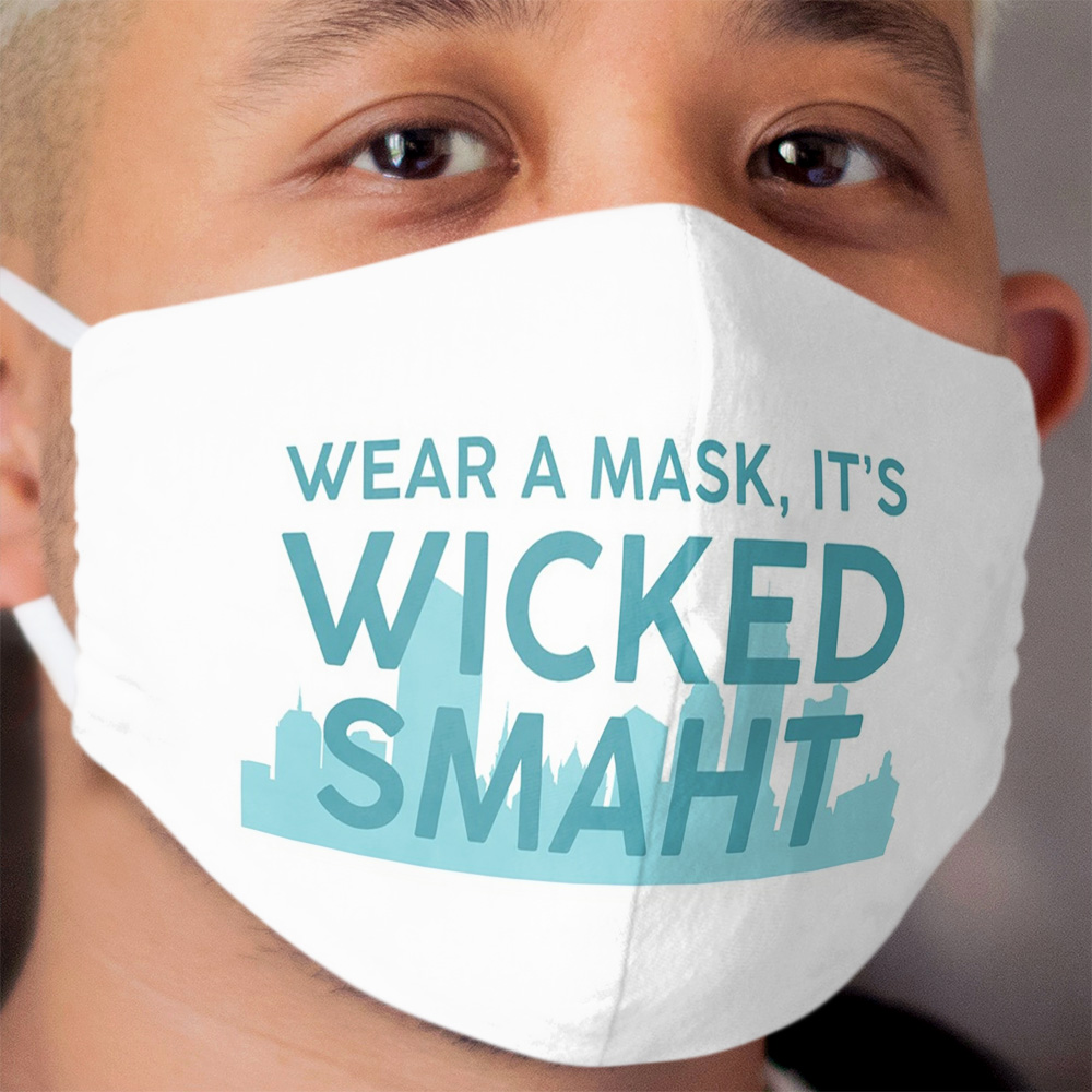 masks are wicked smaht Cloth Face Mask