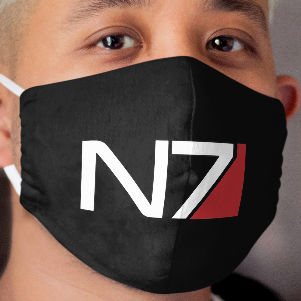 Mass Effect N7 Cloth Face Mask 3