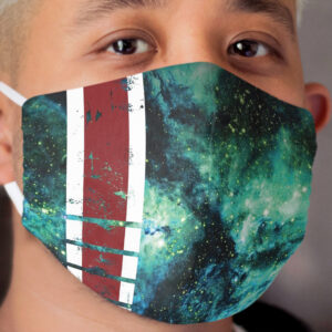 Mass Effect Tribute Armor Stripe Cloth Face Mask