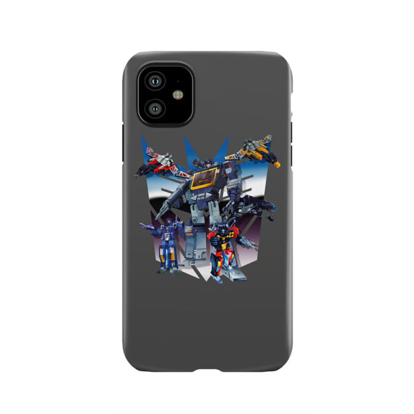 Masterpiece Soundwave and Cassettes Tough Phone Case
