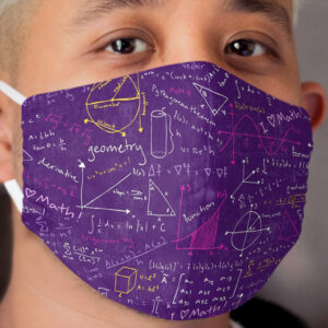Math Lessons Cloth Face Mask 2
