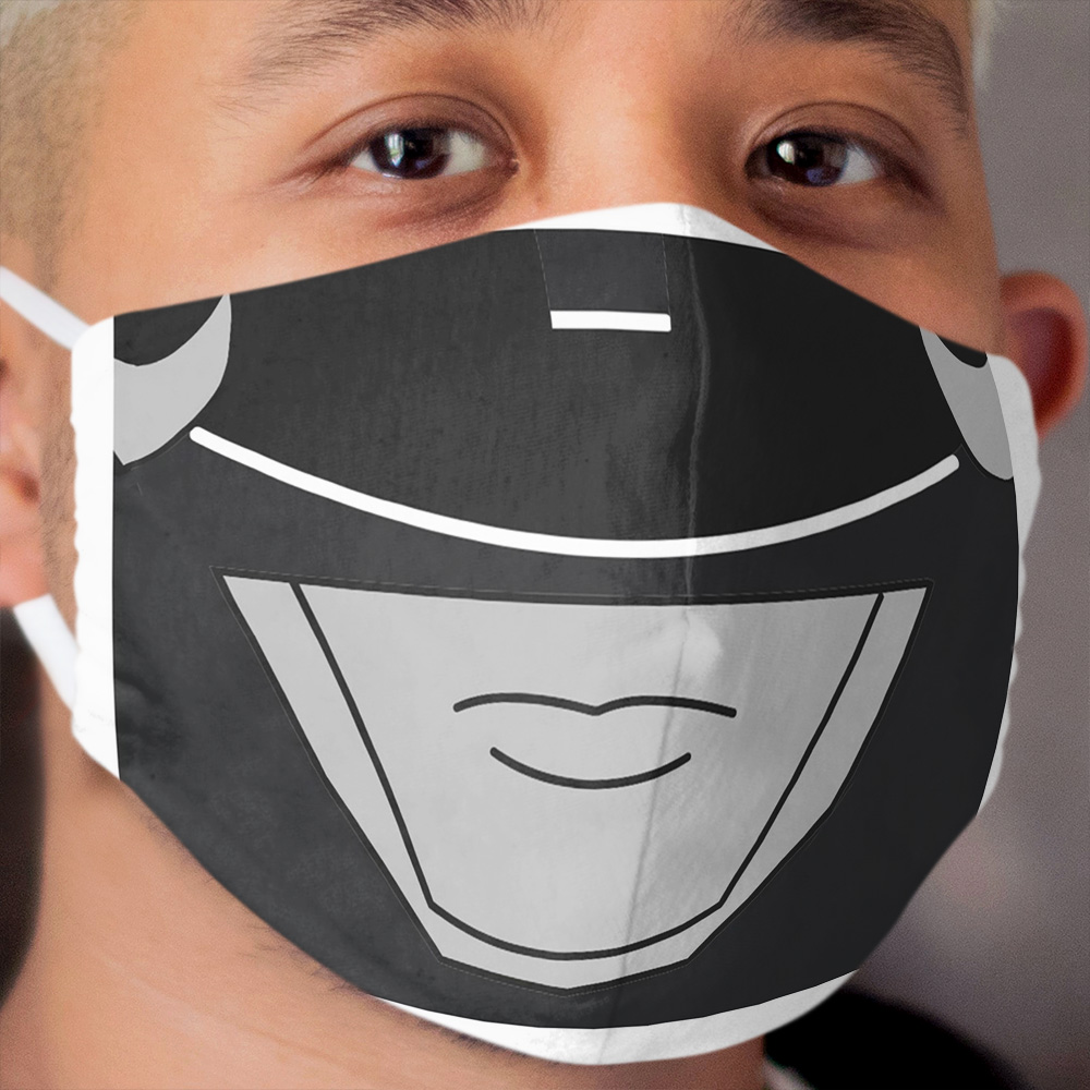 May The Power Protect You - Black Cloth Face Mask