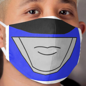 May The Power Protect You - Blue Cloth Face Mask