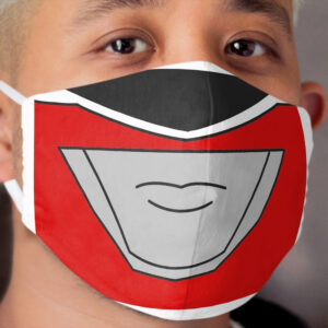 May The Power Protect You - Red Cloth Face Mask