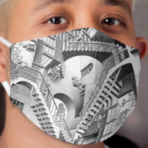 MC Escher Cloth Face Mask