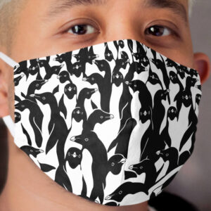 meanwhile penguins Cloth Face Mask