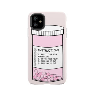 Medicine Pill Bottle Tough Phone Case