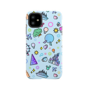 Meet Me At My Happy Place Pattern Tough Phone Case