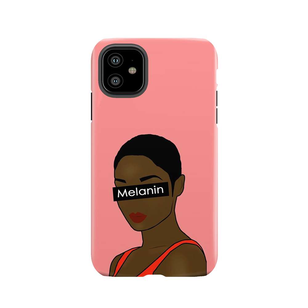 Melanin Poppin' Tough Phone Case