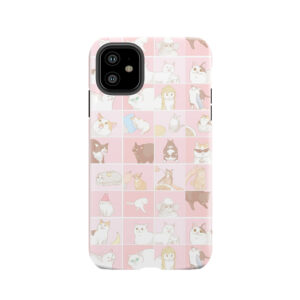 Meme Cats Tough Phone Case